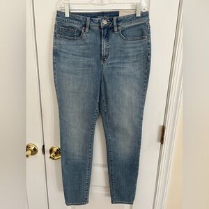 Chico’s Women's Faded Light Blue Skinny Ankle Jeans